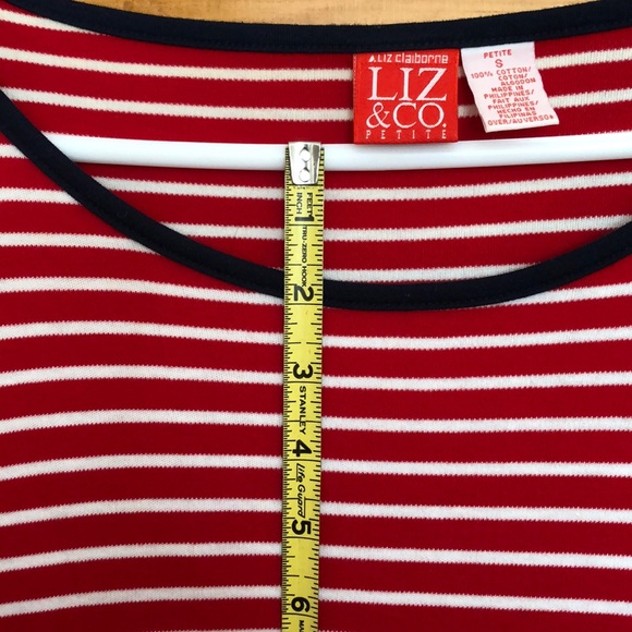 Women’s, Petite-Small, Liz & Company Summer Dress - Picture 5 of 6